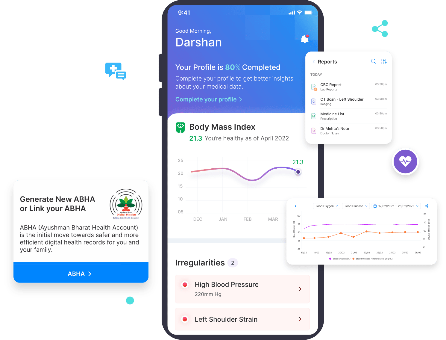 HeyDoc AI-powered healthcare app